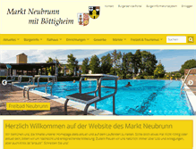 Tablet Screenshot of neubrunn.de
